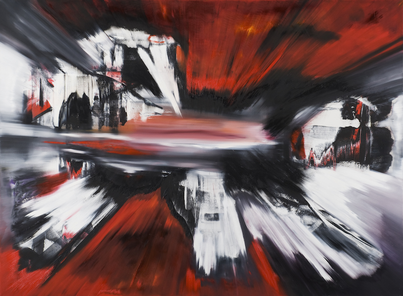 Impatto-Impatto Nr. 1-Oil on Canvas - 200 x 270 cm - 2015