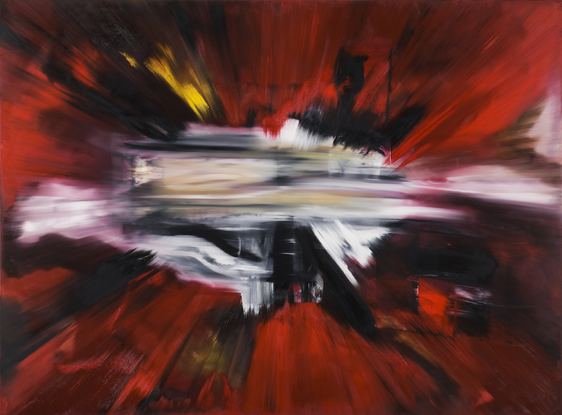 Impatto-Impatto Nr. 2-Oil on Canvas - 200 x 270 cm - 2015