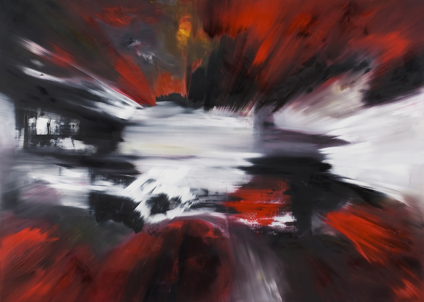 Impatto-Impatto Nr. 4-Oil on Canvas - 180 x 250 cm - 2015