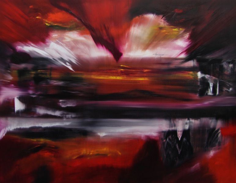 impatto 2026-Impatto 2026 Nr. 12-Oil on Canvas - 170 x 220 cm - 2015