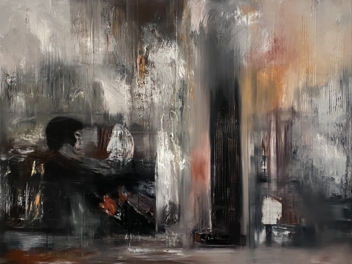 Il suono del tempo-Il suono del Tempo Nr. 1-Oil on canvas - 200 x 260 cm - 2019