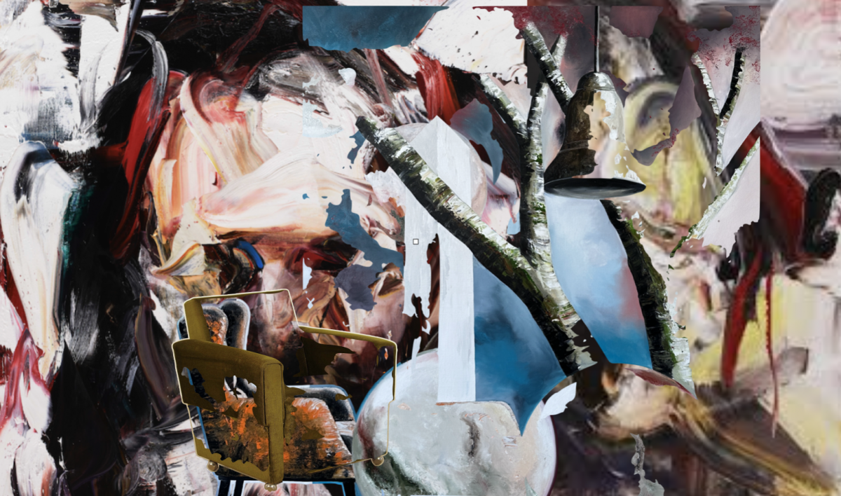 Illusione-Illusioine Nr. 1-Öl auf Leinen - 200 x 280 cm - 2026